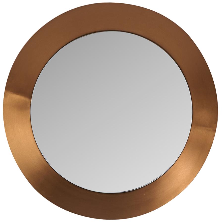 60cm Oculus Gold Round Mirror